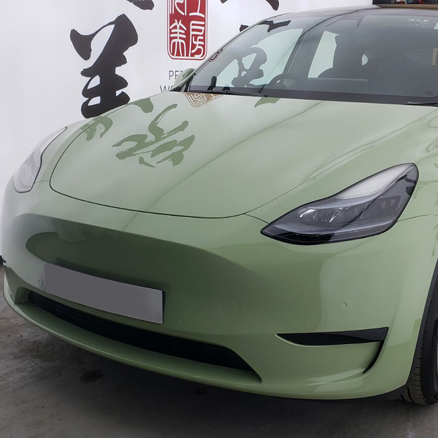 Tesla Model Y 全車轉色 貼膜